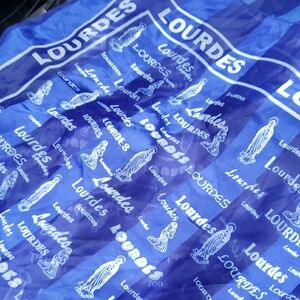 Blue Lourdes Scarf